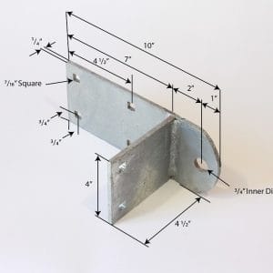 Reinforced Hinge Plate