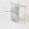The Anchor Plate Keyhole by Great Northern Docks is an 8¼" tall, 4" wide metal bracket with four square holes and a 2" ID keyhole.